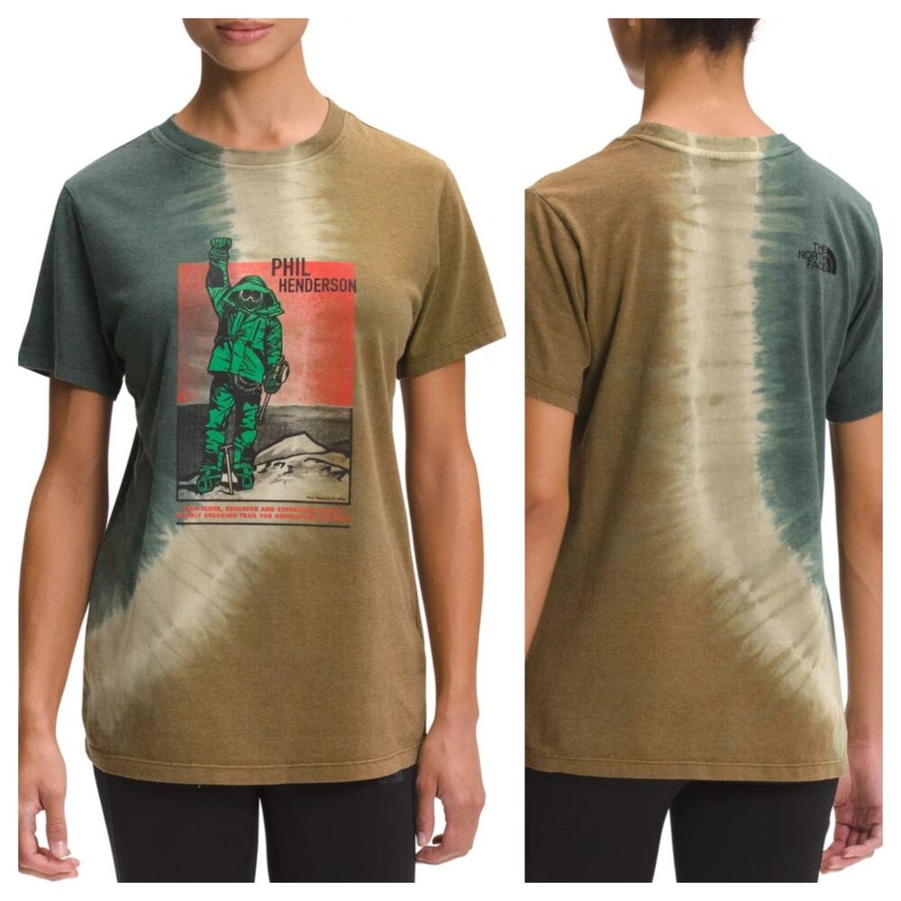 The North Face Phil Henderson Women's Tie Dye T-Shirt Size Medium NWT BHM